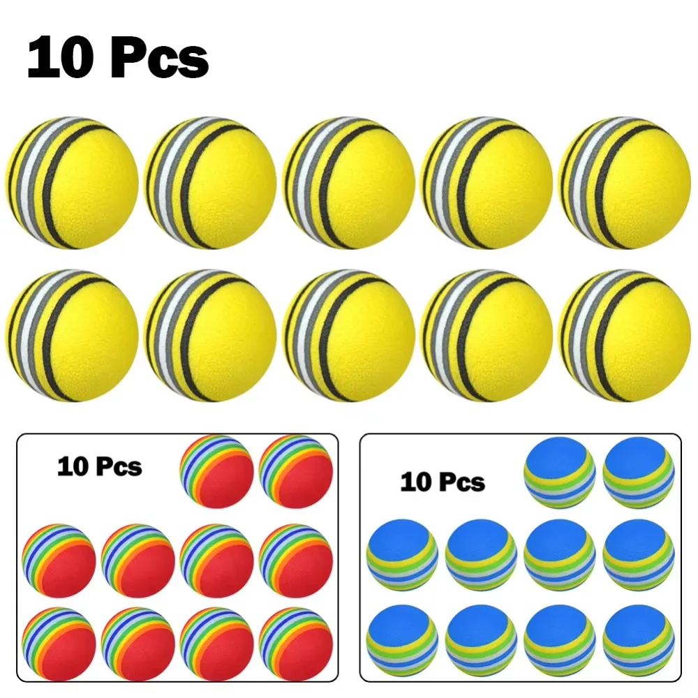 Golf Exercise Equipment - 10 Buah Bola Busa Latihan Golf