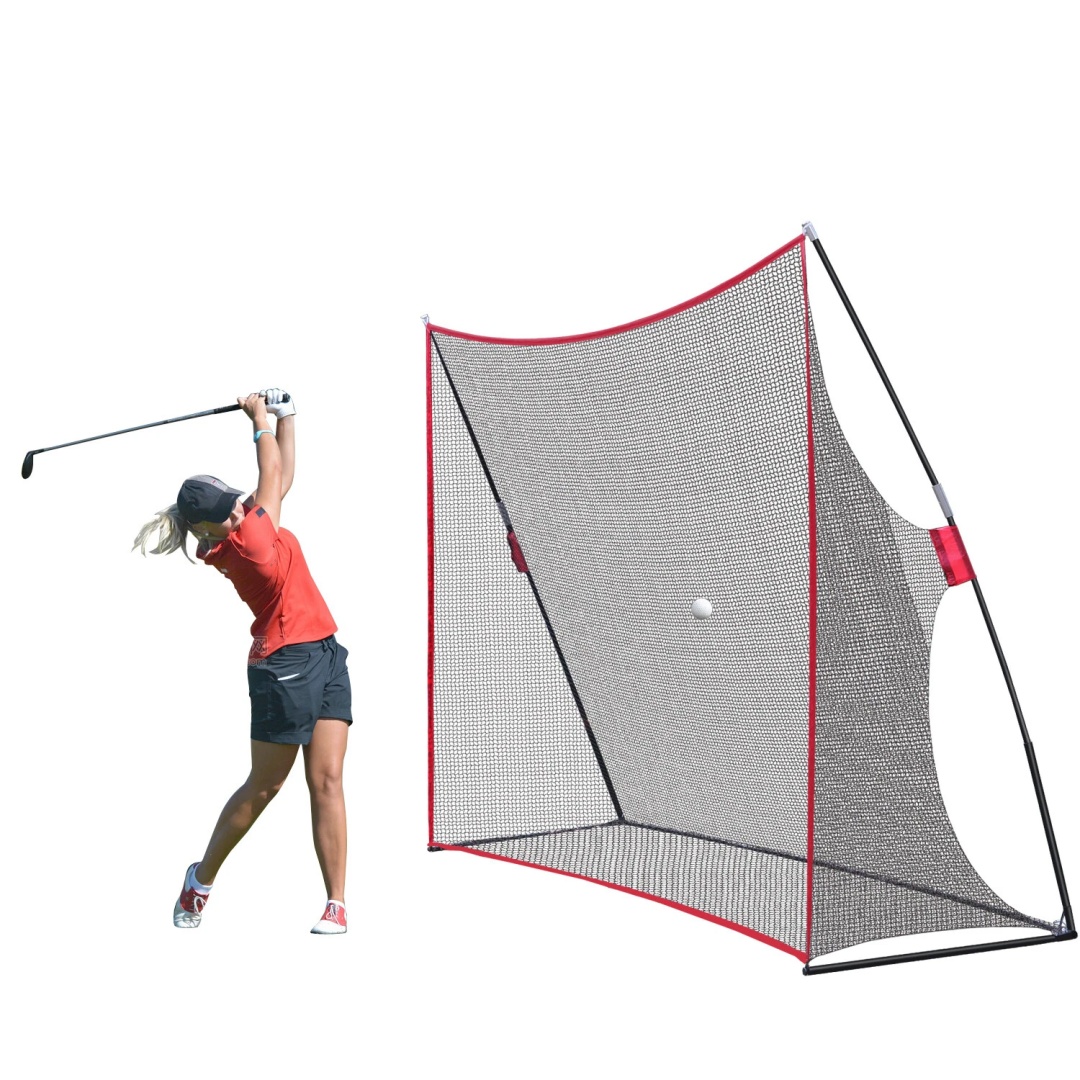 Jaring Latihan Golf Portabel 1 - Practice Net Hitting ulasan dan harga