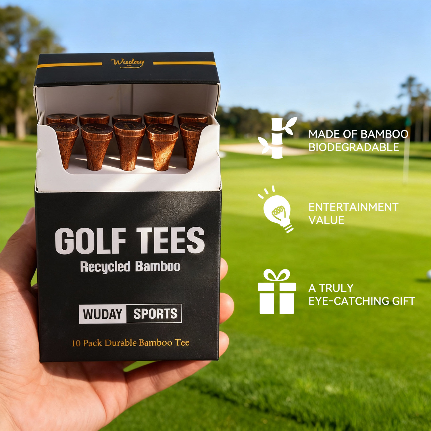 10 Buah Tee Golf - Umpan balik - Golf Exercise Equipment ulasan dan harga