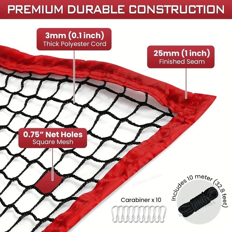 Jaring Golf Heavy Duty 10x10FT - Practice Net Hitting ulasan dan harga