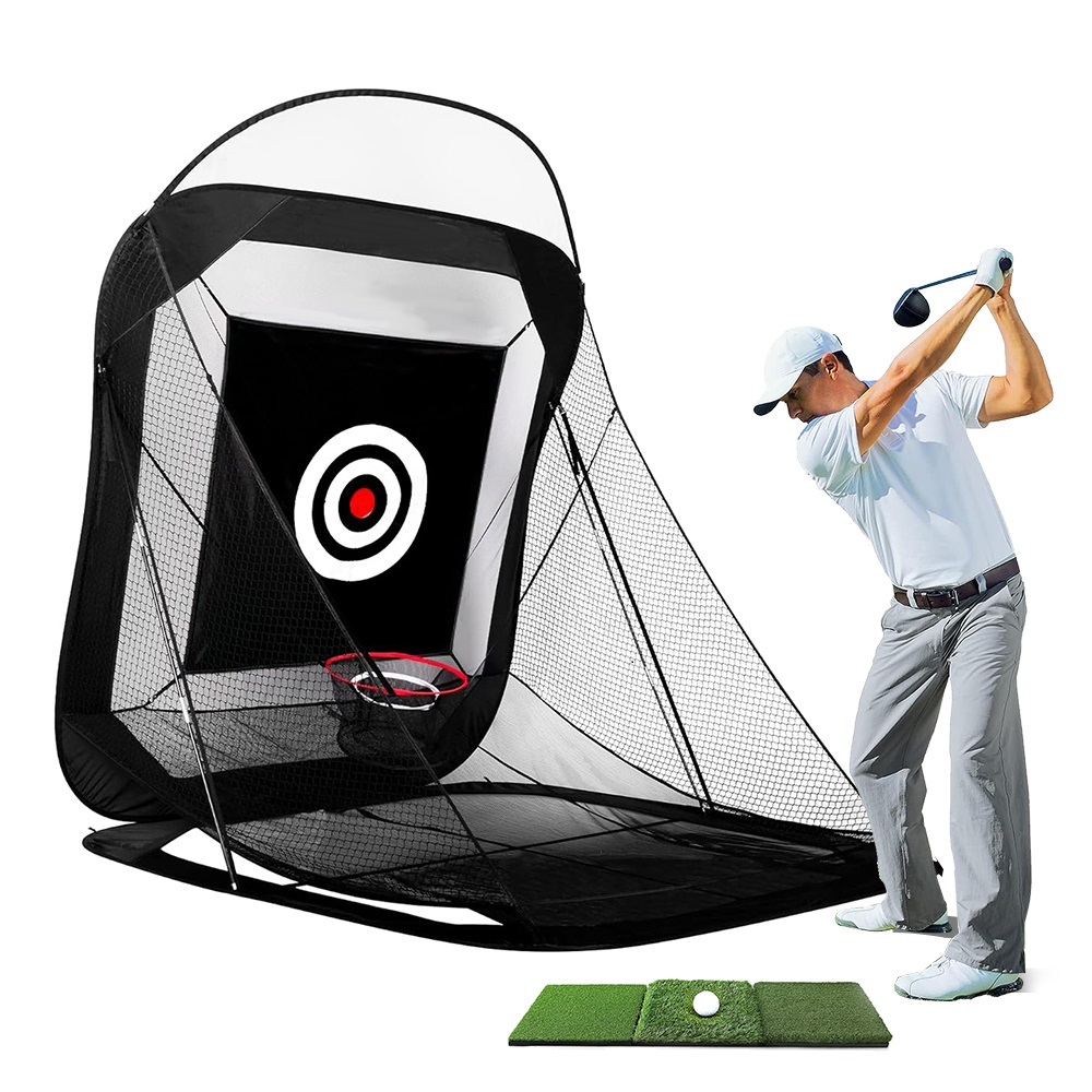 Jaring Latihan Golf Portabel,  - Practice Net Hitting ulasan dan harga