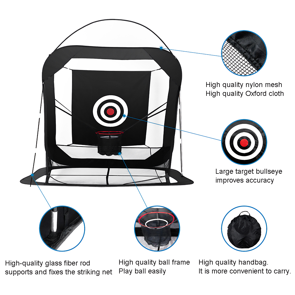 Jaring Latihan Golf Portabel,  - Practice Net Hitting ulasan dan harga