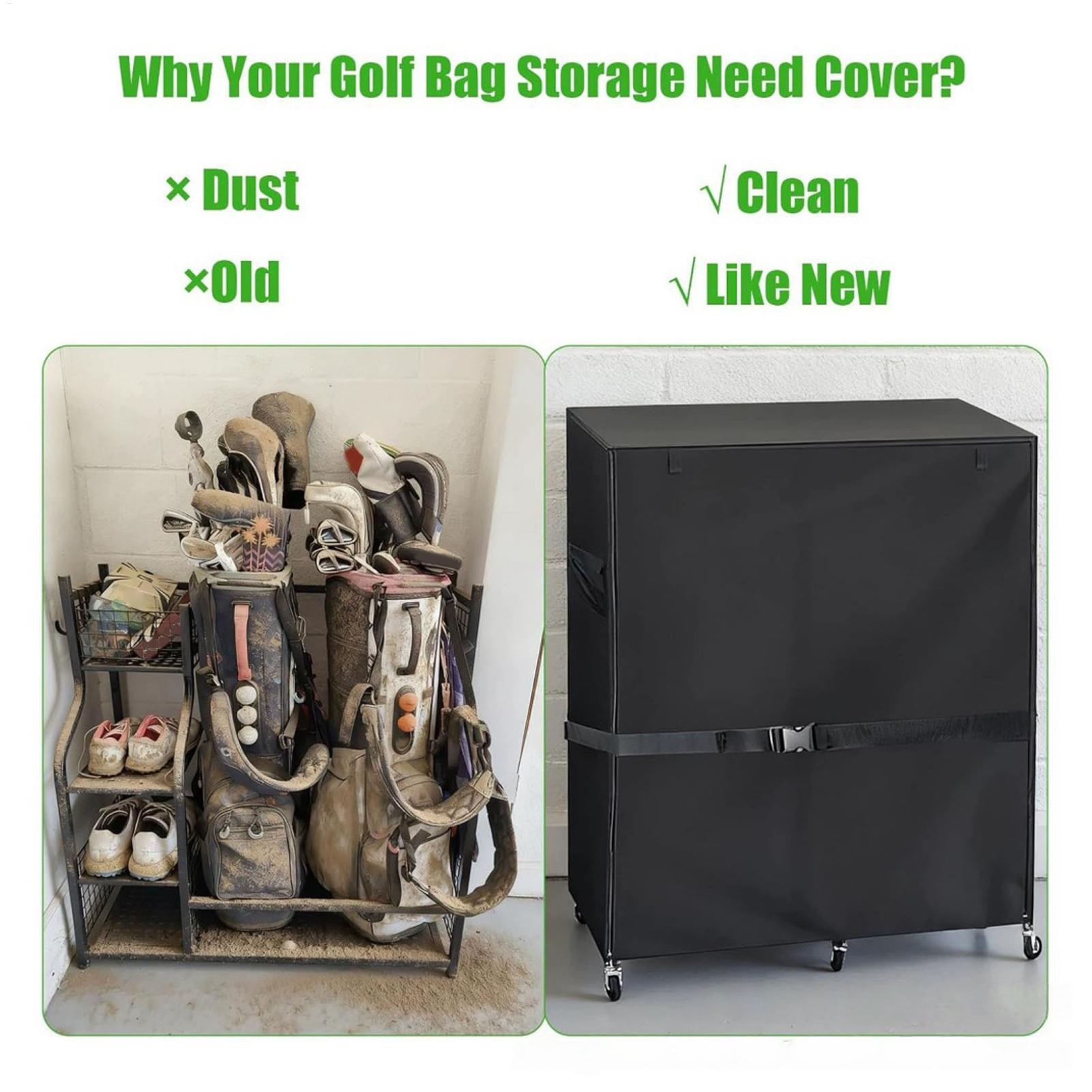 Penutup Debu untuk Rak Penyimp - Golf Equipment Garage Organizer ulasan dan harga