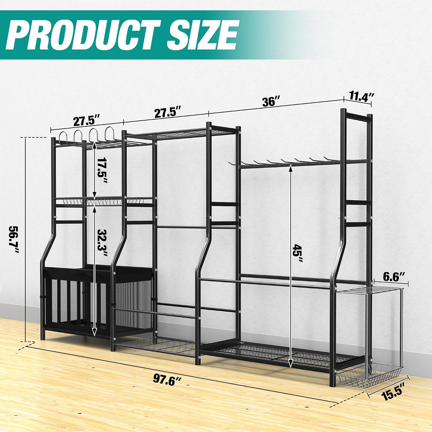 Organizer Peralatan Olahraga,  - Golf Equipment Garage Organizer ulasan dan harga