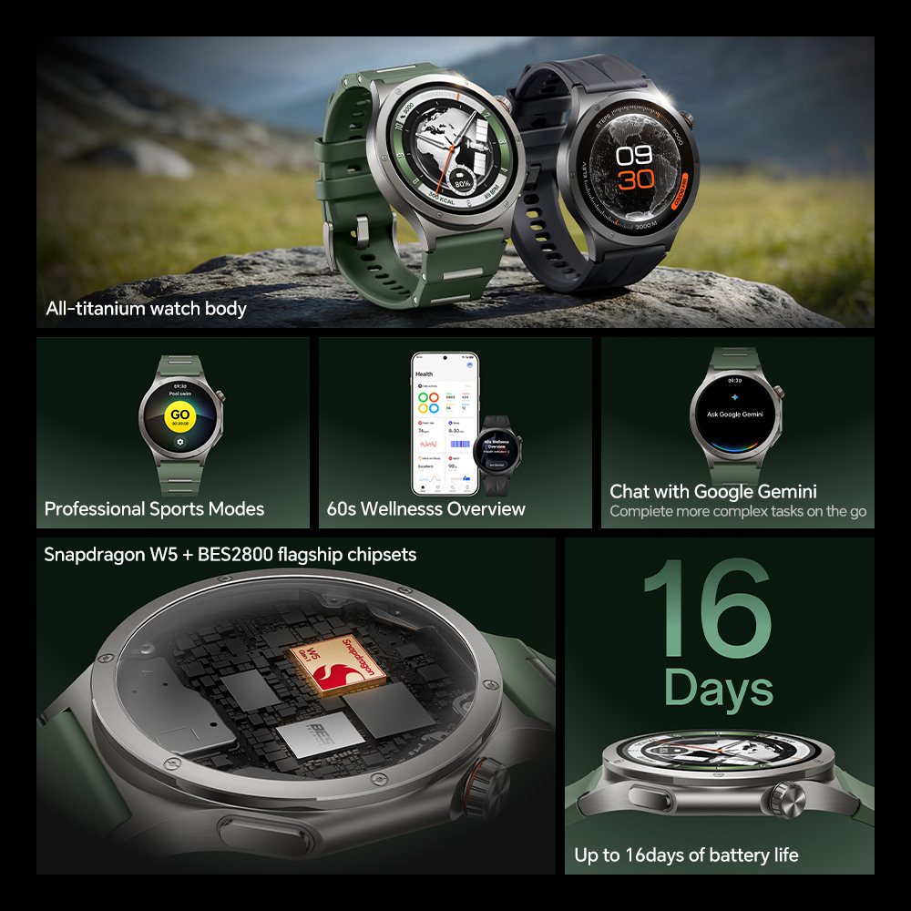 Versi Global OnePlus Watch 4 S - Golf Exercise Equipment ulasan dan harga