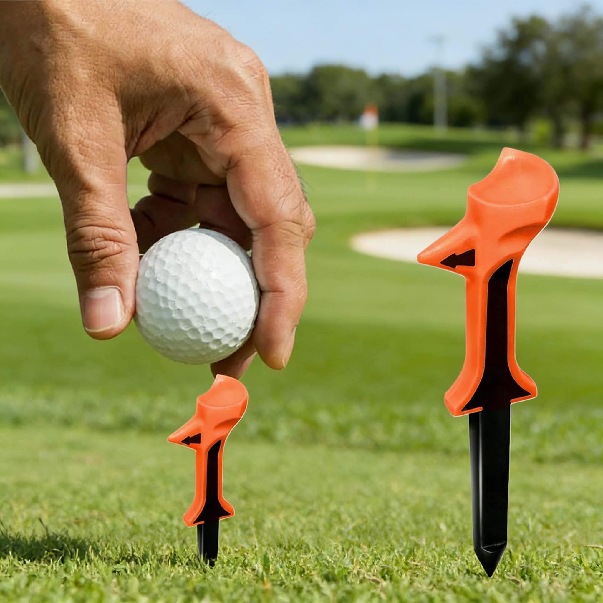 Baru 10 °   Tee Plastik Dengan - Golf Exercise Equipment ulasan dan harga