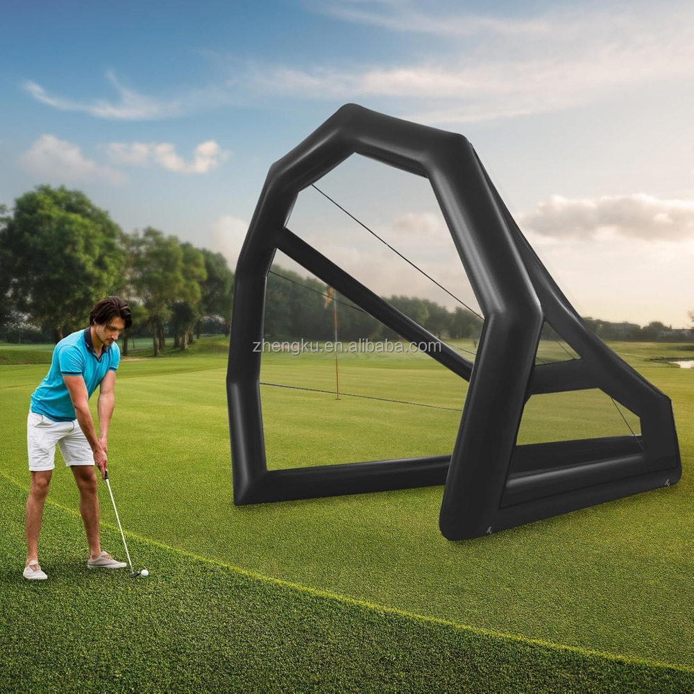 Jaring Latihan Golf Tiup, Simu - Practice Net Hitting ulasan dan harga